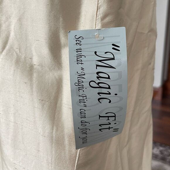 Zirc for Impressions NWT formal dress with beading, small train size 10 - Picture 5 of 15